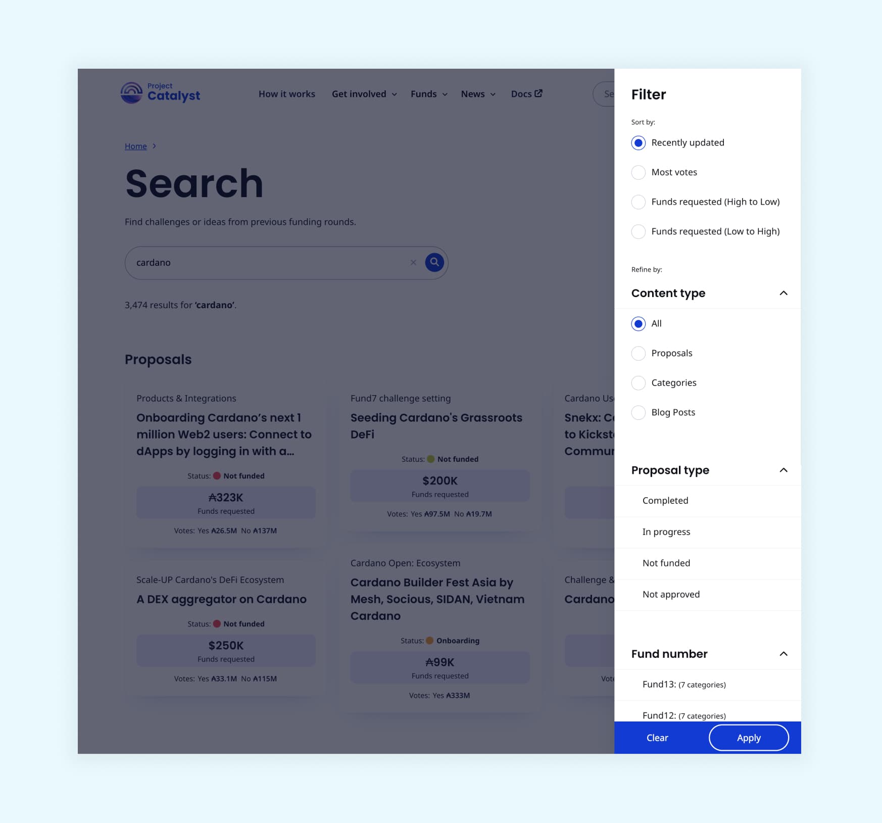 Project Catalyst - Search
